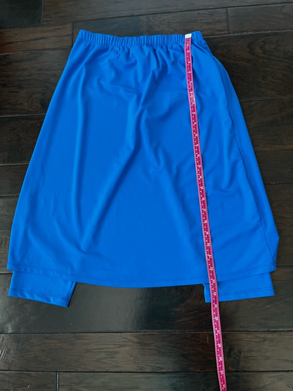 The Klassy Girl Athletic Royal Blue Skirt; Size Medium - Picture 3 of 16